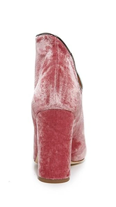 Shop Malone Souliers Eula High Heel Booties In Pink/charcoal