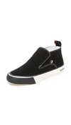 Seavees X Derek Lam 10 Crosby Huntington Middie Sneakers In Black