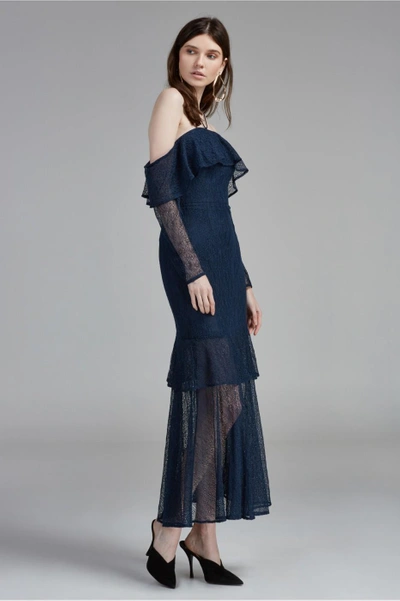 Shop Keepsake Wide Awake Gown In Navy