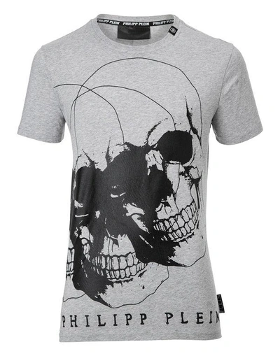Shop Philipp Plein T-shirt Round Neck Ss "lance"
