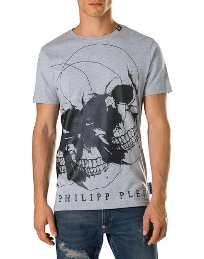 Shop Philipp Plein T-shirt Round Neck Ss "lance"