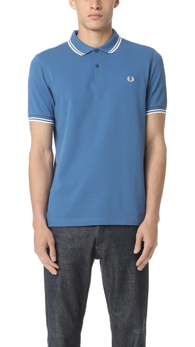 Fred Perry Shirt In Blue