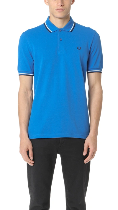 Fred Perry Shirt In Blue