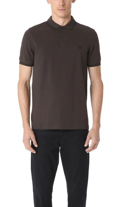 Fred Perry Shirt In Brown