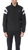 FRED PERRY MONOCHROME TENNIS SHELL JACKET,FPERR30073