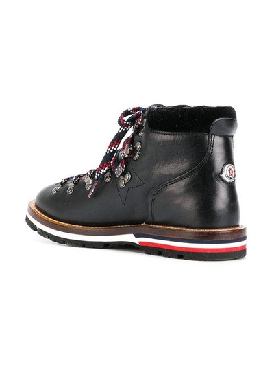 Shop Moncler Blanche Boots In Black