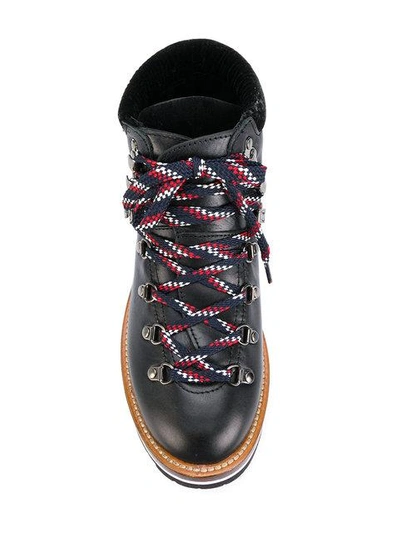 Shop Moncler Blanche Boots In Black