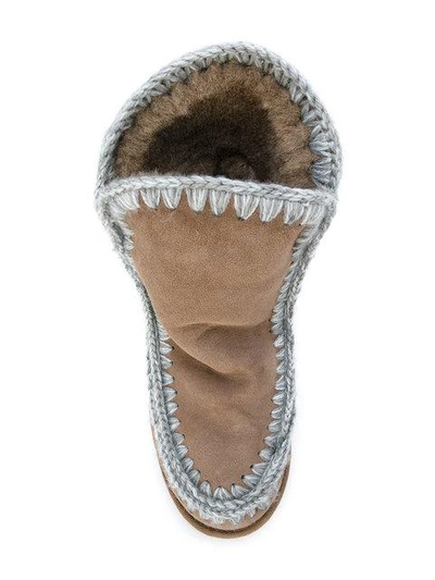 Shop Mou Int Eskimo Boots In Brown