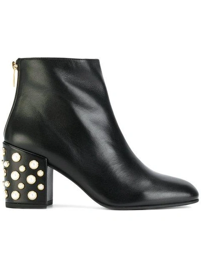 Shop Stuart Weitzman Pearlbacari Boots - Black