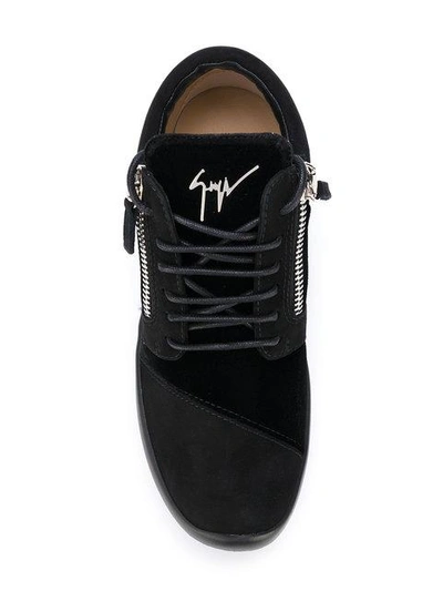 Shop Giuseppe Zanotti Melly Sneakers In Black