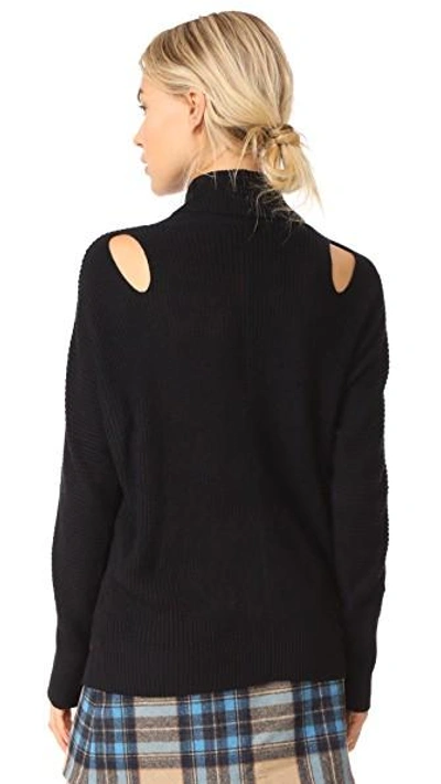 Shop Ella Moss Riley Sweater In Black