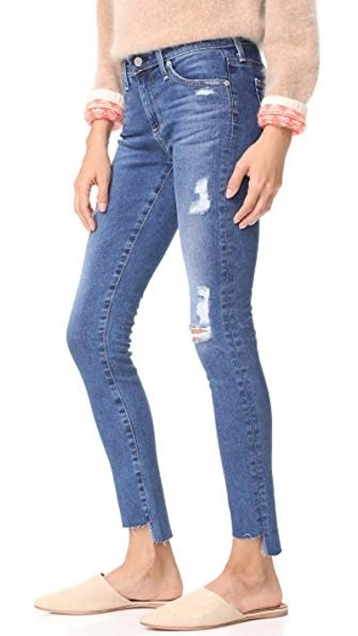 Shop Ag The Legging Ankle Jeans In 14 Years Radiant