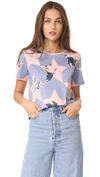 NINA RICCI PRINTED JERSEY TEE