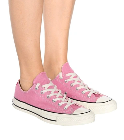 Shop Converse Chuck Taylor All Star Sneakers In Piek