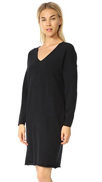 Shop Demylee Paddington Sweater Dress In Black