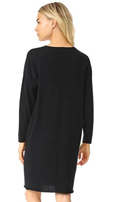 Shop Demylee Paddington Sweater Dress In Black