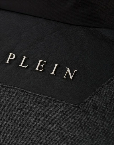 Shop Philipp Plein Suit 2 Pcs "colonel" In Dark Grey/black