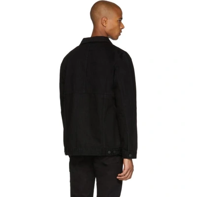 Shop Etudes Studio Etudes Black Denim Guest Jacket