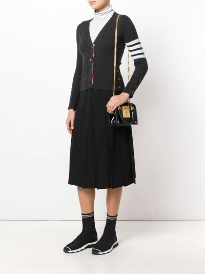 Shop Thom Browne Mrs. Thom Tiny With Chain Shoulder Strap