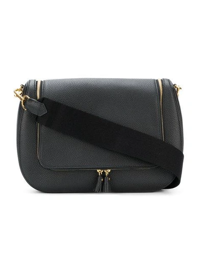 Shop Anya Hindmarch Maxi Vere Shoulder Bag - Black