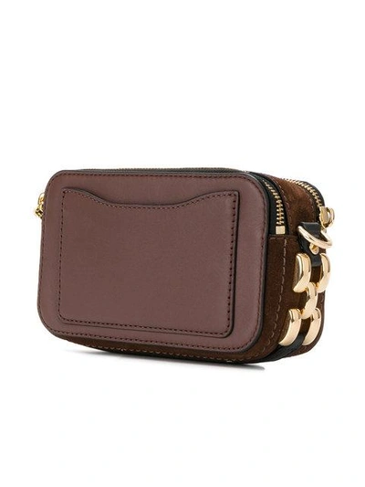 Shop Gucci Snapshot Small Camera Bag In Brown