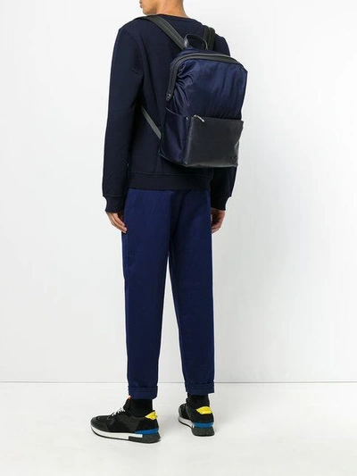 Fendi Bag Bugs Backpack - Blue In Blue