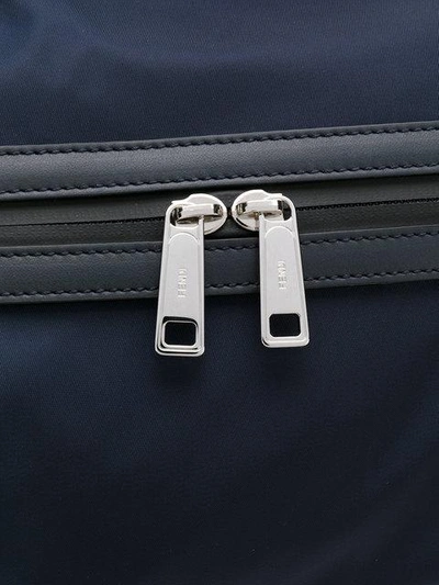 Fendi Bag Bugs Backpack - Blue In Blue