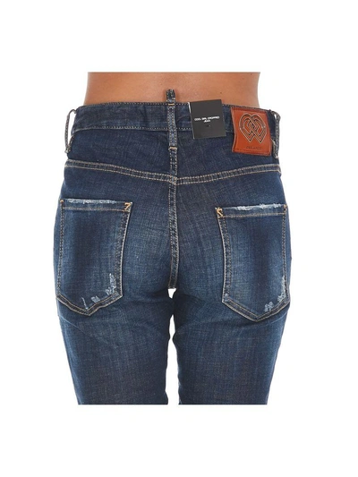 Shop Dsquared2 Cool Girl Jeans In Denim