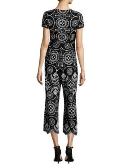 Shop Alice Mccall Crave You Eyelet Jumpsuit In Black