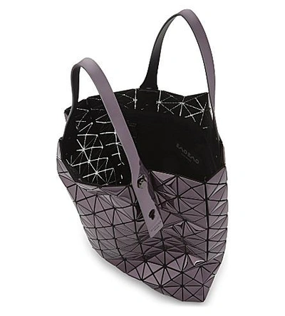 Shop Bao Bao Issey Miyake Platinum-1 Large Shopper In Purple