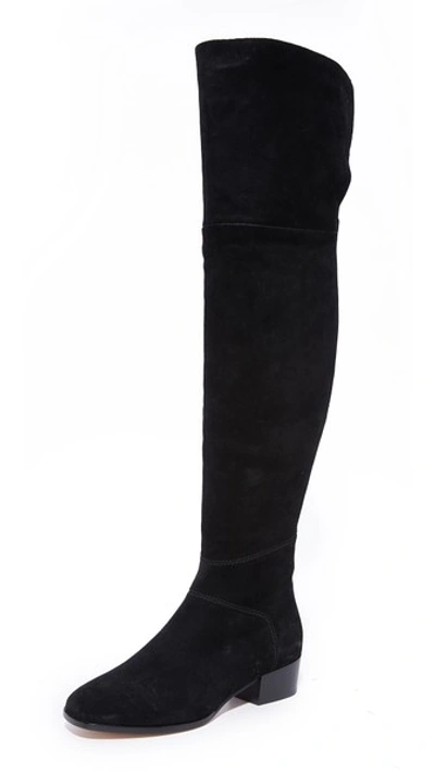 Joie Reeve Over The Knee Boots In Black