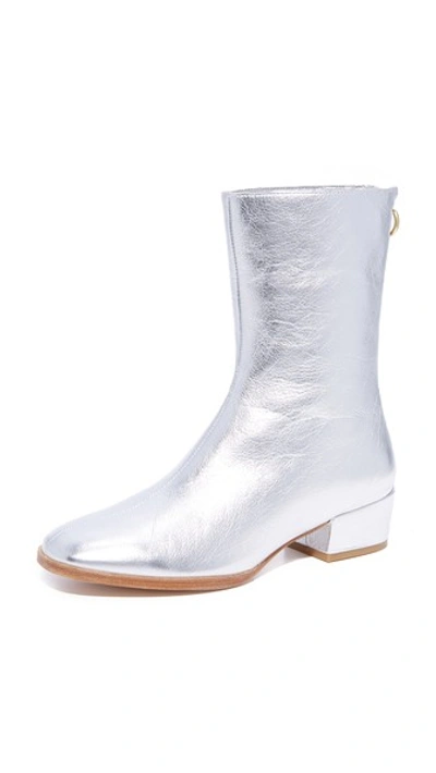 Joie Rabie Boots In Silver