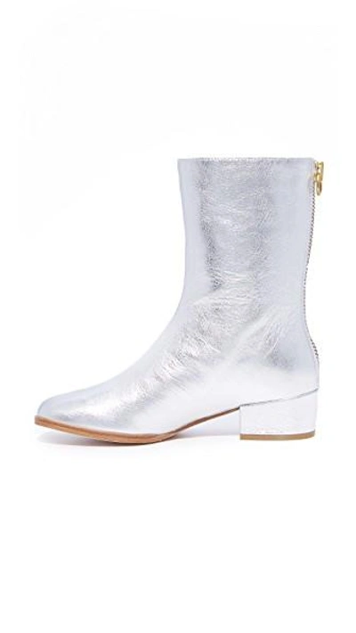 Shop Joie Rabie Boots In Silver