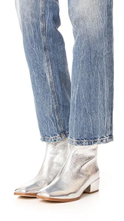 Shop Joie Rabie Boots In Silver