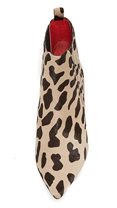 Shop Diane Von Furstenberg Mollo 2 Booties In Natural Leopard