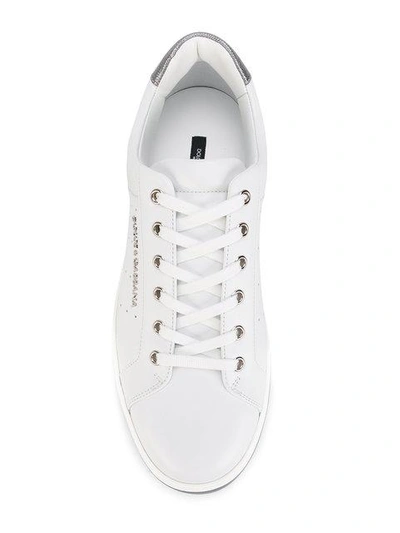 Shop Dolce & Gabbana Roma Sneakers - White