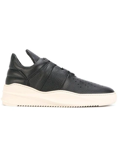 Shop Filling Pieces Tabs 2.0 Low Top Sneakers In Black