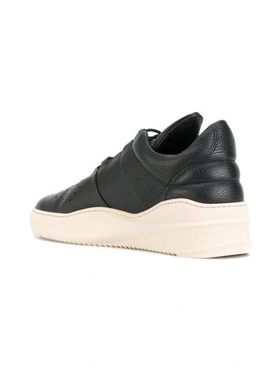 Shop Filling Pieces Tabs 2.0 Low Top Sneakers In Black