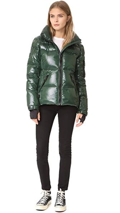 Shop Sam Freestyle Quilted Jacket In Forrest