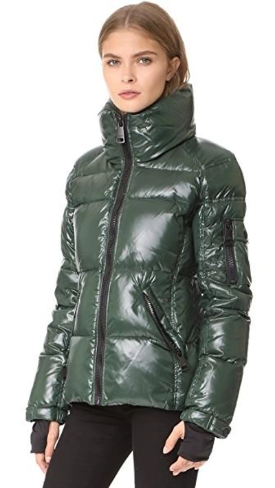 Shop Sam Freestyle Quilted Jacket In Forrest