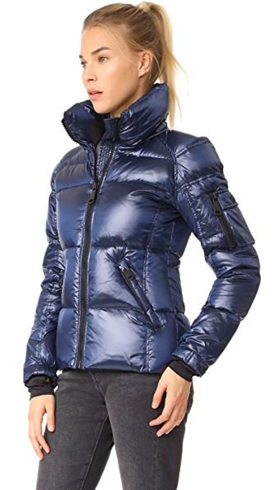 Shop Sam Freestyle Quilted Jacket In Midnight