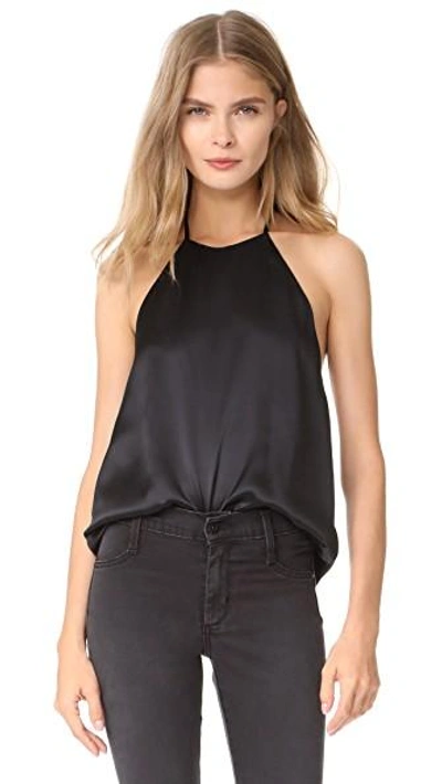Shop Cami Nyc The Sloan Top In Black