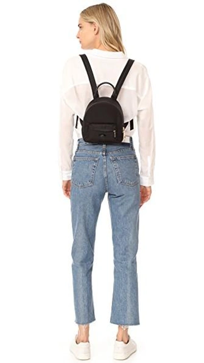 Shop Versace Mini Backpack In Nero