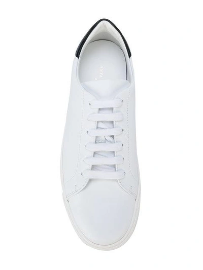 Shop Anya Hindmarch Eyes Detail Sneakers - White