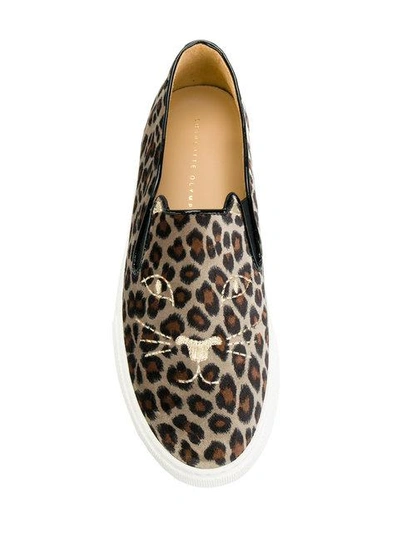 Cool Cats slip on sneakers