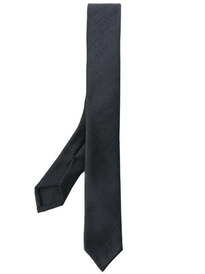 Shop Thom Browne Classic Necktie In Grey