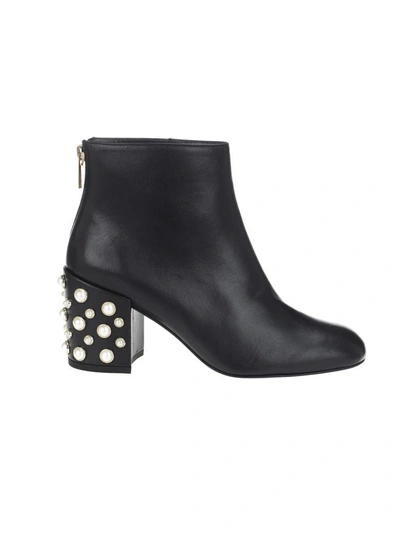 Shop Stuart Weitzman Pearlbacari Boots In Black