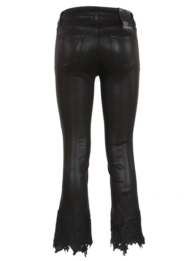 Shop J Brand Jbrand Selena Mid Rise Crop Boot Jeans In Black