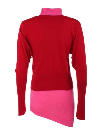Shop Jw Anderson J.w. Anderson Double Layer Top In Red