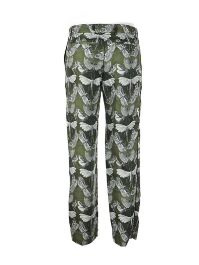 Shop F.r.s For Restless Sleepers Boyfriend Pajama Pants In Green